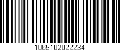 Código de barras (EAN, GTIN, SKU, ISBN): '1069102022234'