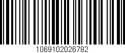 Código de barras (EAN, GTIN, SKU, ISBN): '1069102026782'