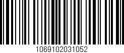 Código de barras (EAN, GTIN, SKU, ISBN): '1069102031052'