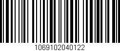 Código de barras (EAN, GTIN, SKU, ISBN): '1069102040122'
