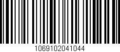 Código de barras (EAN, GTIN, SKU, ISBN): '1069102041044'