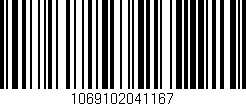 Código de barras (EAN, GTIN, SKU, ISBN): '1069102041167'