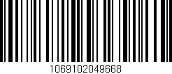 Código de barras (EAN, GTIN, SKU, ISBN): '1069102049668'