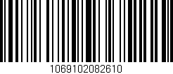Código de barras (EAN, GTIN, SKU, ISBN): '1069102082610'
