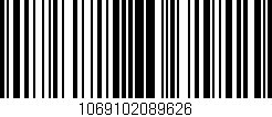 Código de barras (EAN, GTIN, SKU, ISBN): '1069102089626'