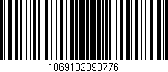 Código de barras (EAN, GTIN, SKU, ISBN): '1069102090776'