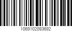 Código de barras (EAN, GTIN, SKU, ISBN): '1069102093692'