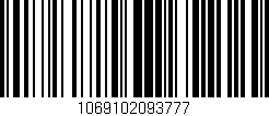 Código de barras (EAN, GTIN, SKU, ISBN): '1069102093777'