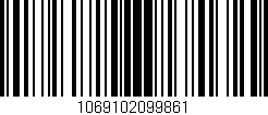 Código de barras (EAN, GTIN, SKU, ISBN): '1069102099861'