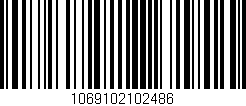 Código de barras (EAN, GTIN, SKU, ISBN): '1069102102486'
