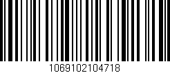 Código de barras (EAN, GTIN, SKU, ISBN): '1069102104718'