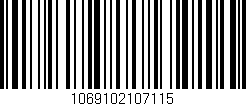Código de barras (EAN, GTIN, SKU, ISBN): '1069102107115'