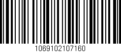 Código de barras (EAN, GTIN, SKU, ISBN): '1069102107160'