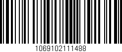 Código de barras (EAN, GTIN, SKU, ISBN): '1069102111488'