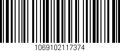 Código de barras (EAN, GTIN, SKU, ISBN): '1069102117374'