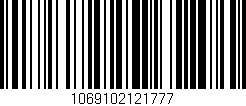 Código de barras (EAN, GTIN, SKU, ISBN): '1069102121777'