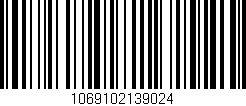 Código de barras (EAN, GTIN, SKU, ISBN): '1069102139024'
