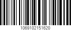Código de barras (EAN, GTIN, SKU, ISBN): '1069102151620'