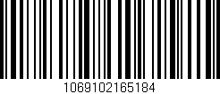 Código de barras (EAN, GTIN, SKU, ISBN): '1069102165184'
