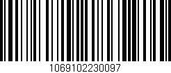 Código de barras (EAN, GTIN, SKU, ISBN): '1069102230097'