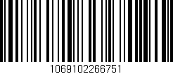 Código de barras (EAN, GTIN, SKU, ISBN): '1069102266751'