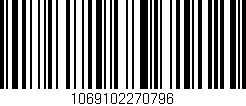 Código de barras (EAN, GTIN, SKU, ISBN): '1069102270796'