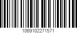 Código de barras (EAN, GTIN, SKU, ISBN): '1069102271571'