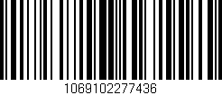 Código de barras (EAN, GTIN, SKU, ISBN): '1069102277436'