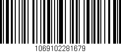 Código de barras (EAN, GTIN, SKU, ISBN): '1069102281679'