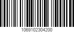 Código de barras (EAN, GTIN, SKU, ISBN): '1069102304200'