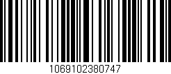 Código de barras (EAN, GTIN, SKU, ISBN): '1069102380747'