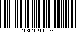 Código de barras (EAN, GTIN, SKU, ISBN): '1069102400476'