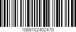 Código de barras (EAN, GTIN, SKU, ISBN): '1069102402470'