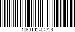 Código de barras (EAN, GTIN, SKU, ISBN): '1069102404726'