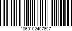 Código de barras (EAN, GTIN, SKU, ISBN): '1069102407697'