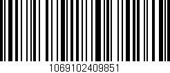 Código de barras (EAN, GTIN, SKU, ISBN): '1069102409851'