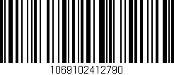 Código de barras (EAN, GTIN, SKU, ISBN): '1069102412790'