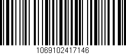 Código de barras (EAN, GTIN, SKU, ISBN): '1069102417146'