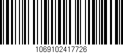 Código de barras (EAN, GTIN, SKU, ISBN): '1069102417726'