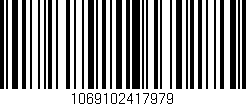 Código de barras (EAN, GTIN, SKU, ISBN): '1069102417979'
