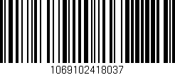 Código de barras (EAN, GTIN, SKU, ISBN): '1069102418037'