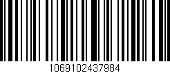 Código de barras (EAN, GTIN, SKU, ISBN): '1069102437984'