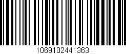 Código de barras (EAN, GTIN, SKU, ISBN): '1069102441363'