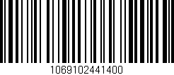 Código de barras (EAN, GTIN, SKU, ISBN): '1069102441400'
