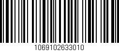 Código de barras (EAN, GTIN, SKU, ISBN): '1069102633010'