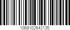 Código de barras (EAN, GTIN, SKU, ISBN): '1069102642135'