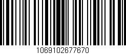 Código de barras (EAN, GTIN, SKU, ISBN): '1069102677670'