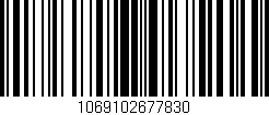 Código de barras (EAN, GTIN, SKU, ISBN): '1069102677830'