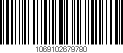 Código de barras (EAN, GTIN, SKU, ISBN): '1069102679780'