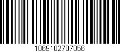 Código de barras (EAN, GTIN, SKU, ISBN): '1069102707056'